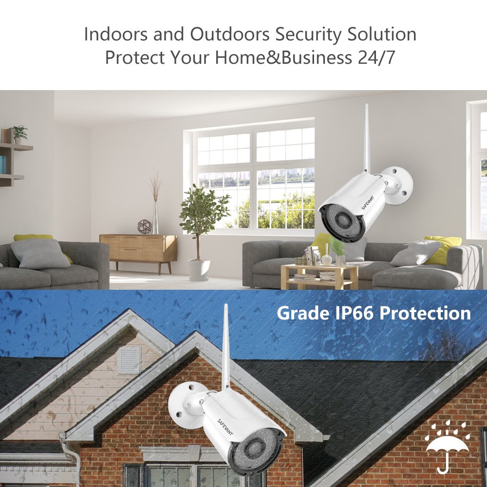 Safevant 1080P Security Camera System Safevant 1080P Security Camera System